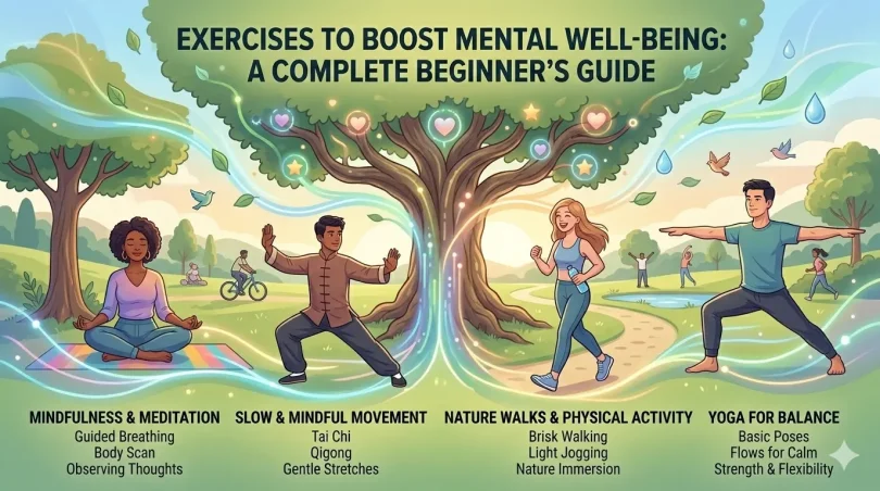 exercises to boost mental well-being a complete beginner’s guide