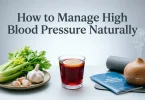 how to manage high blood pressure naturally