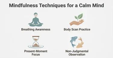 mindfulness techniques for a calm mind