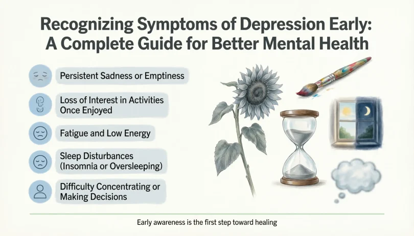 recognizing symptoms of depression early a complete guide for better mental health