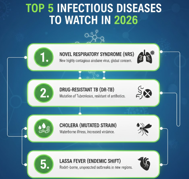 top 5 infectious diseases to watch in 2026