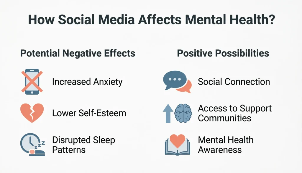 what is how social media affects mental health