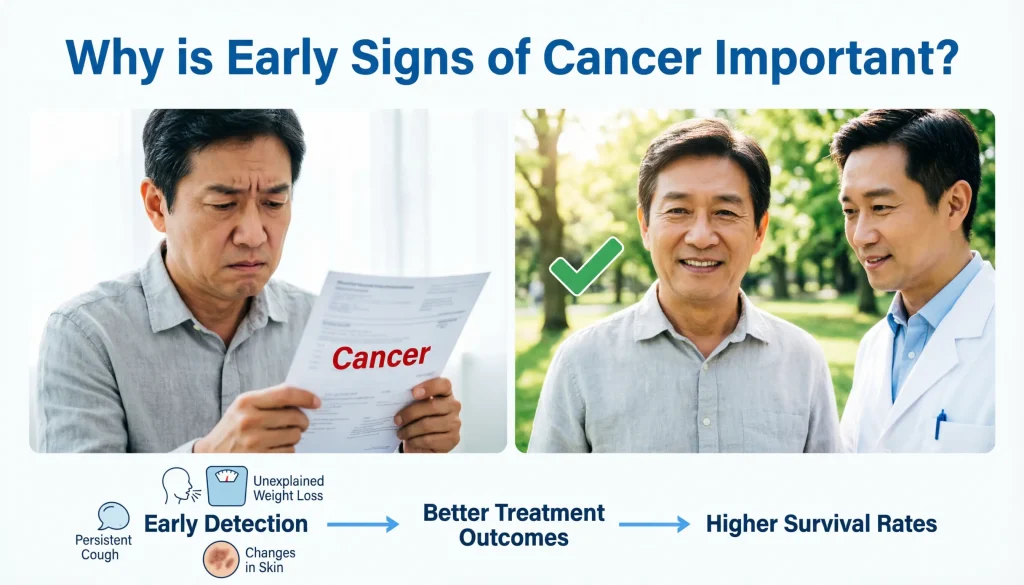 why is early signs of cancer important
