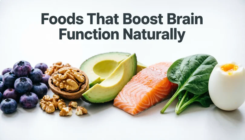 foods that boost brain function naturally