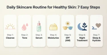 daily skincare routine for healthy skin