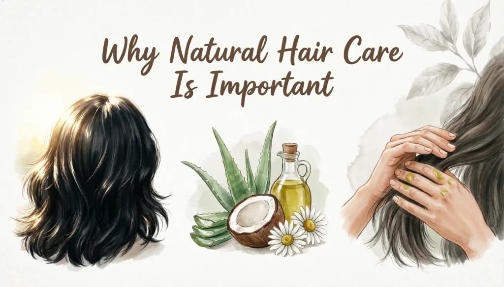 why natural hair care is important